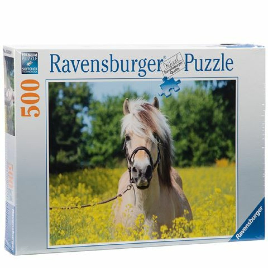 Games & Puzzles * | Ravensburger White Horse Puzzle 500Pce