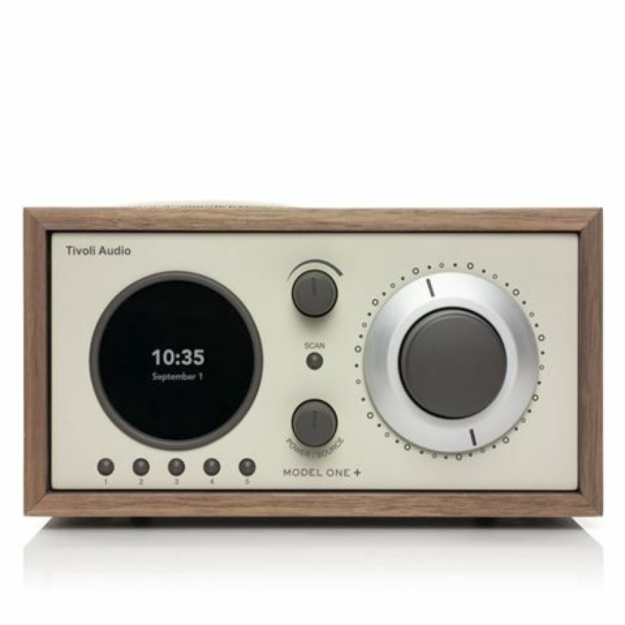 Tech Accessories & Laptop Sleeves * | Tivoli Model One + Radio Dab/Fm/Bluetooth Walnut/Beige