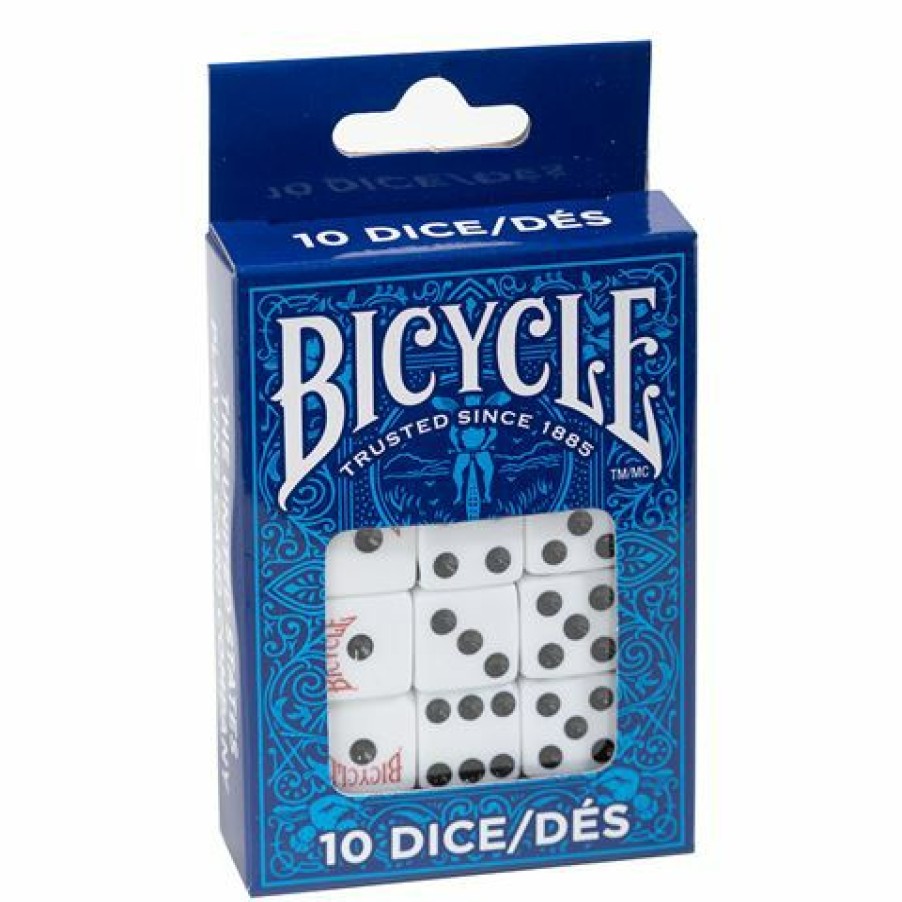 Headphones, Radios & Speakers * | Games Bicycle Dice Set 10Pce