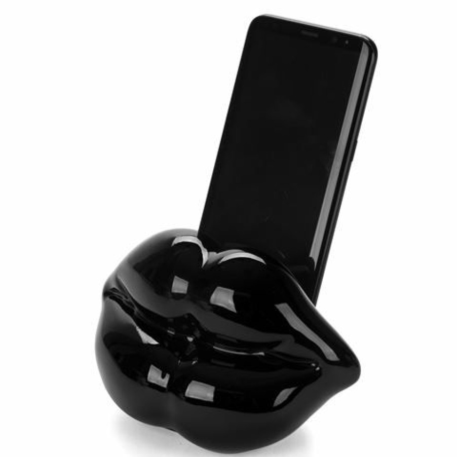 Ipad & Iphone Accessories * | Antartidee Sofia Phone Holder Glossy Black