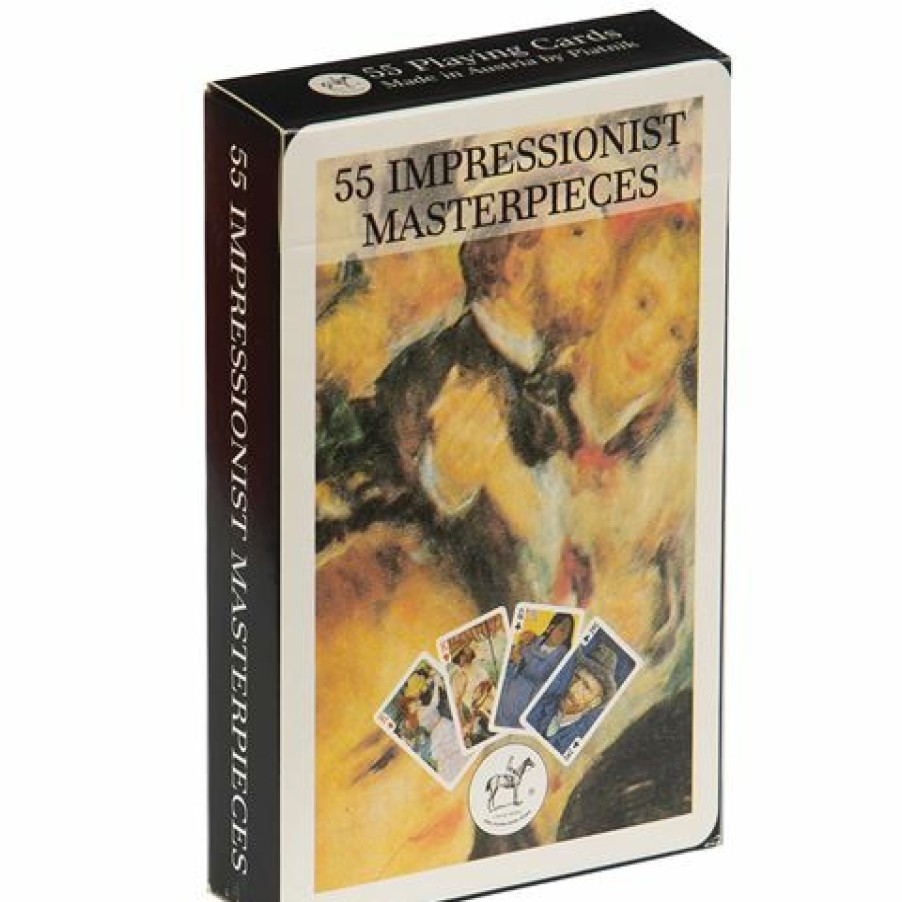 Games & Puzzles * | Piatnik 55 Impressionist Masterpieces Playing Cards