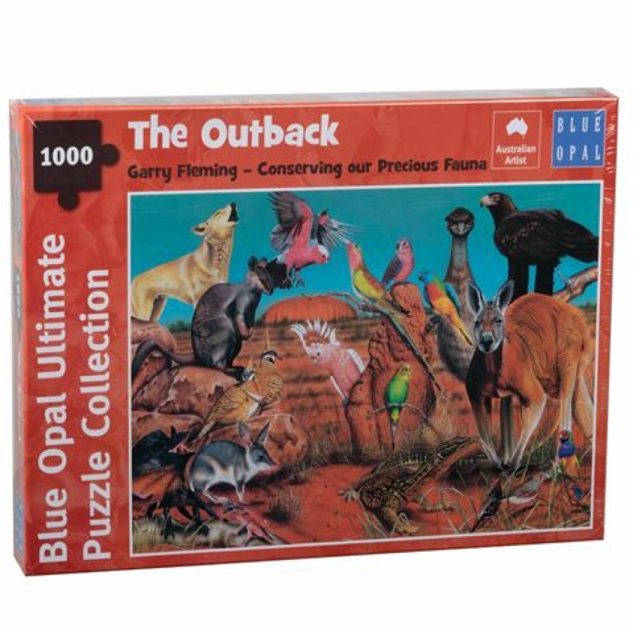 Games & Puzzles * | Blue Opal Garry Fleming The Outback Puzzle 1000Pce