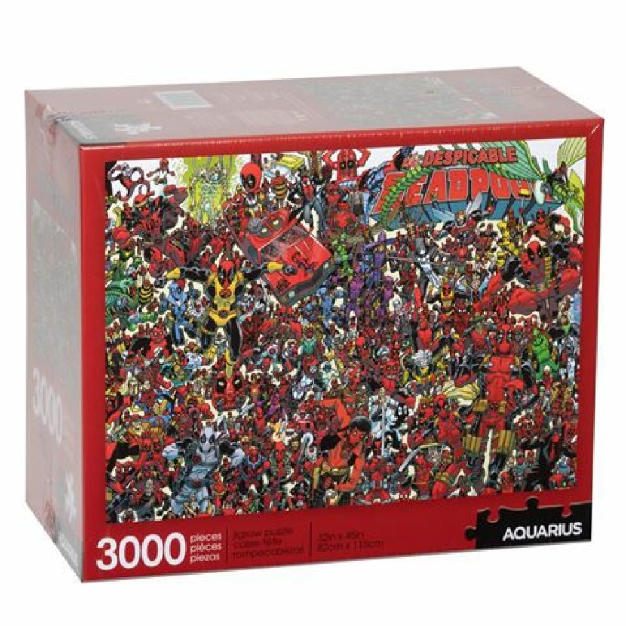 Games & Puzzles * | Aquarius Marvel Despicable Deadpool Puzzle 3000Pce