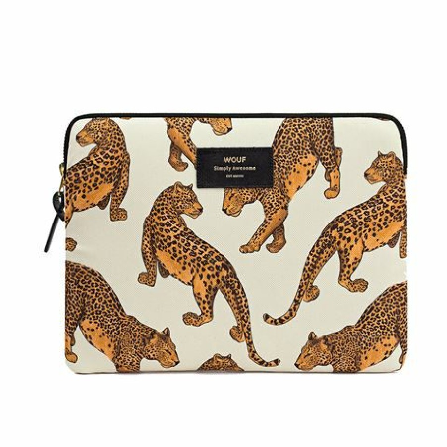 Ipad & Iphone Accessories * | Wouf Ipad Sleeve Leopard