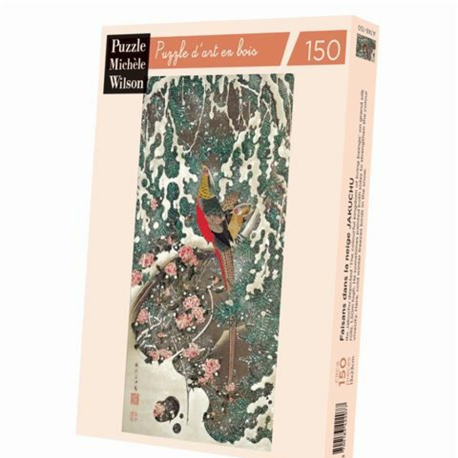 Games & Puzzles * | Puzzle Michele Wilson Faisans Dans La Neige 150Pc