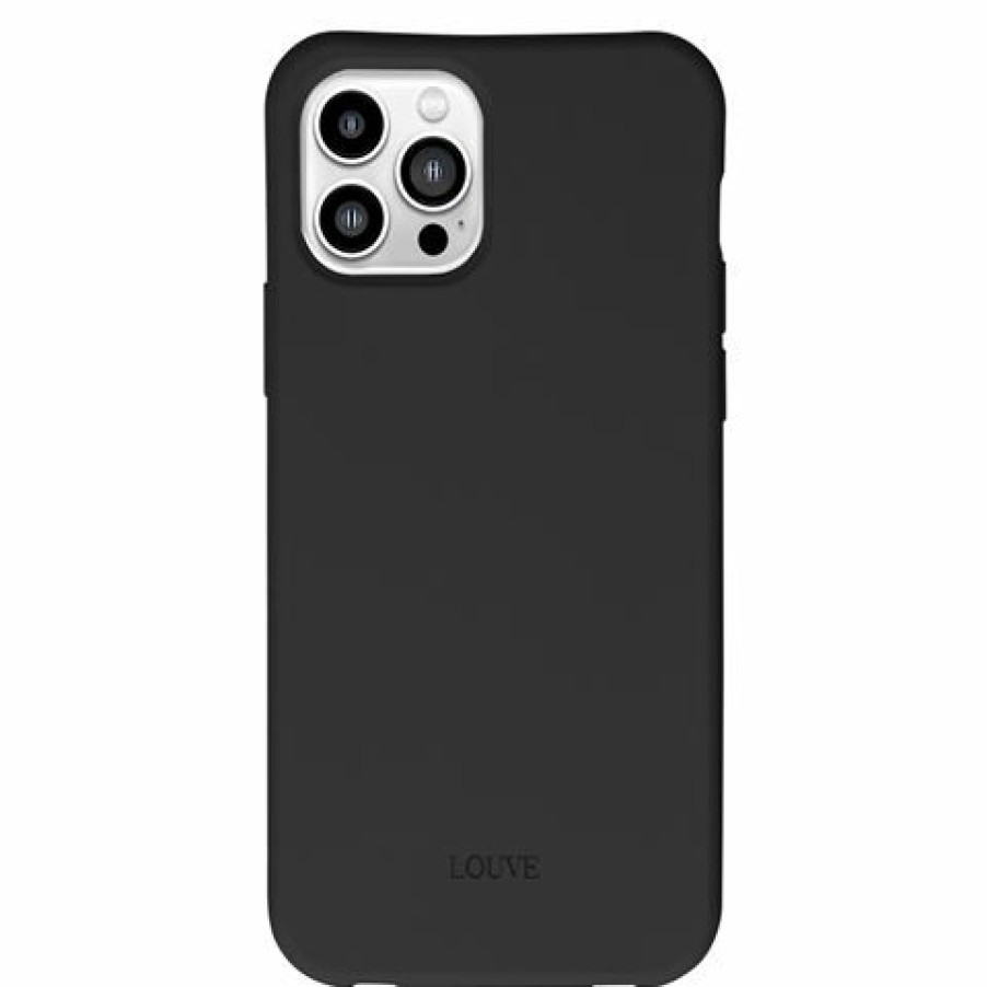 Ipad & Iphone Accessories * | Louve Collection Le Cafe Noir Phone Case Black 12/12 Pro