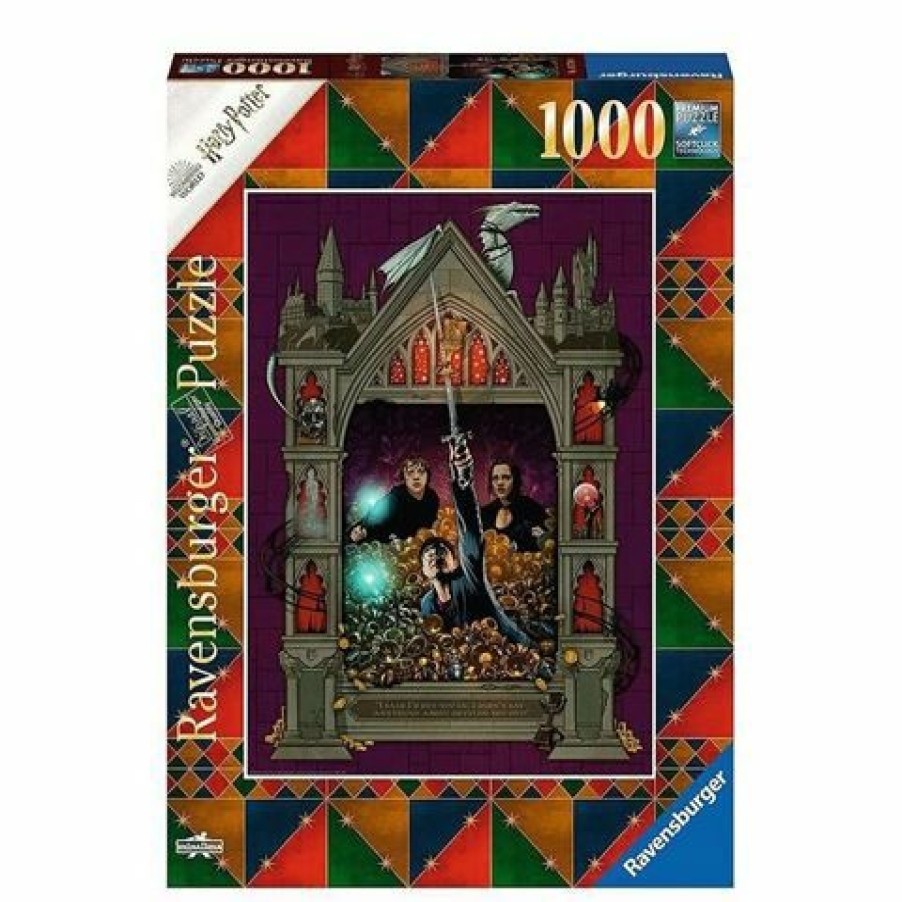 Games & Puzzles * | Ravensburger Harry Potter Deathly Hallows 2 Puzzle 1000Pc