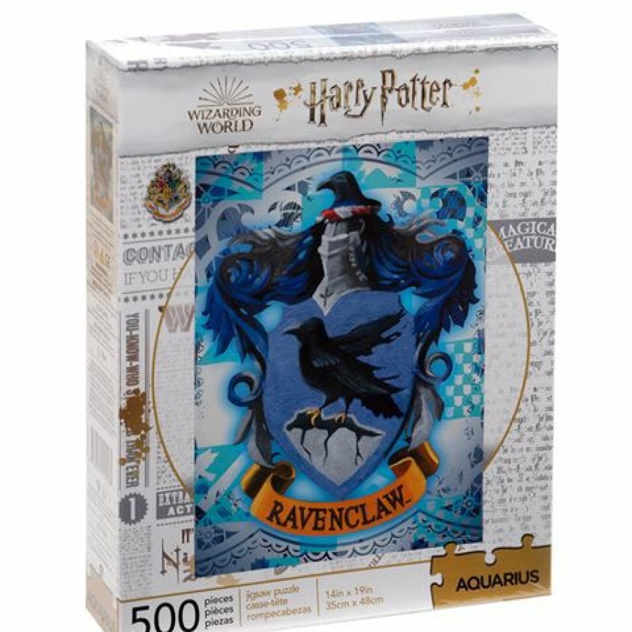 Games & Puzzles * | Aquarius Harry Potter Ravenclaw Crest Puzzle 500Pce