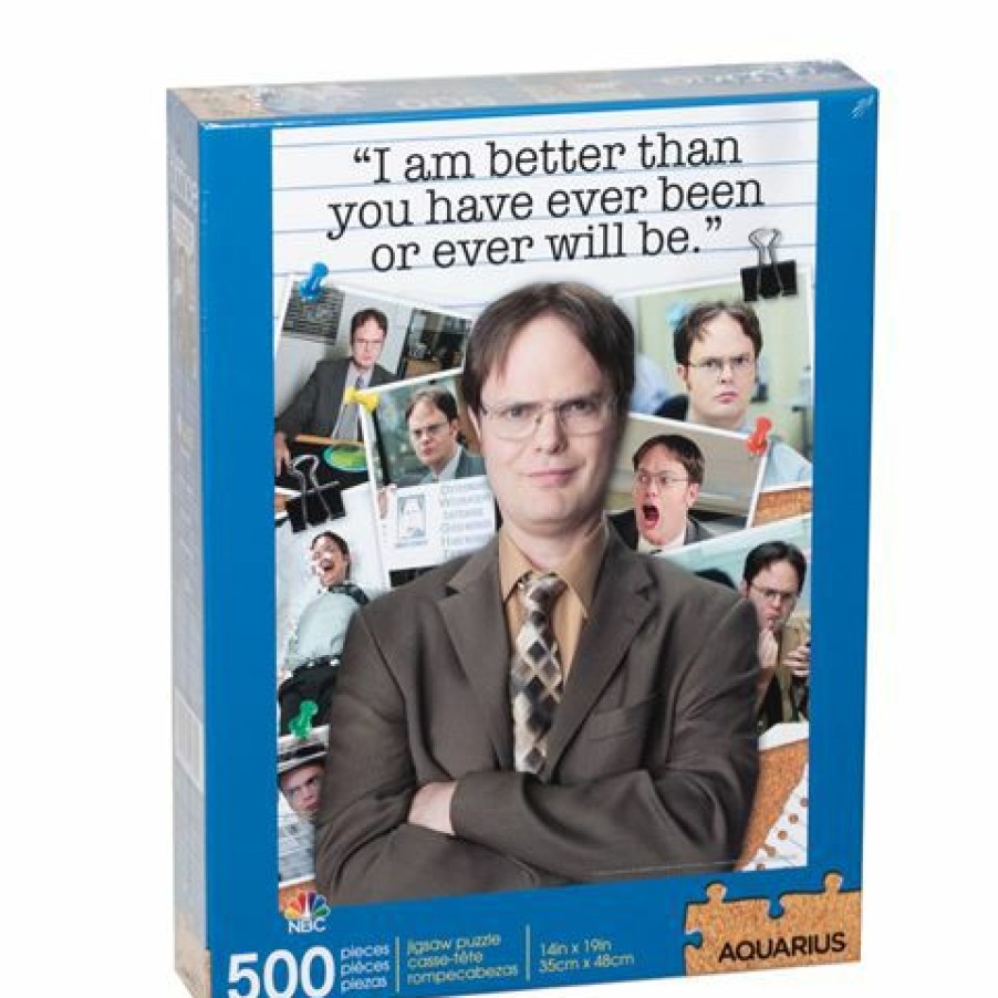 Games & Puzzles * | Aquarius The Office Dwight Schrute Quote Puzzle 500Pce