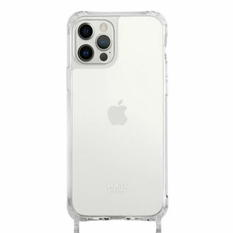 Ipad & Iphone Accessories * | Louve Collection Clear Phone Case Iphone 12/12 Pro