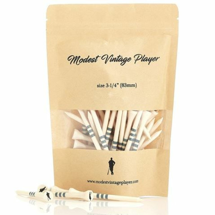 Hobbies & Gadgets * | The Mvp Bamboo Golf Tees 50Pce