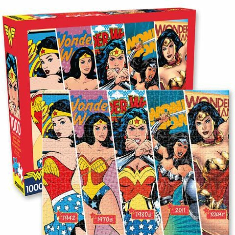 Games & Puzzles * | Aquarius Dc Comics Wonder Woman Timeline 1000Pc Puzzle