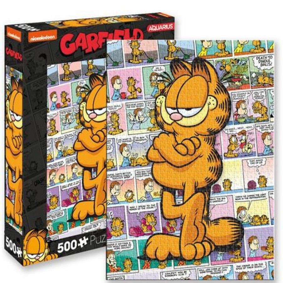 Games & Puzzles * | Aquarius Garfield: Comics Jigsaw Puzzle 500Pce