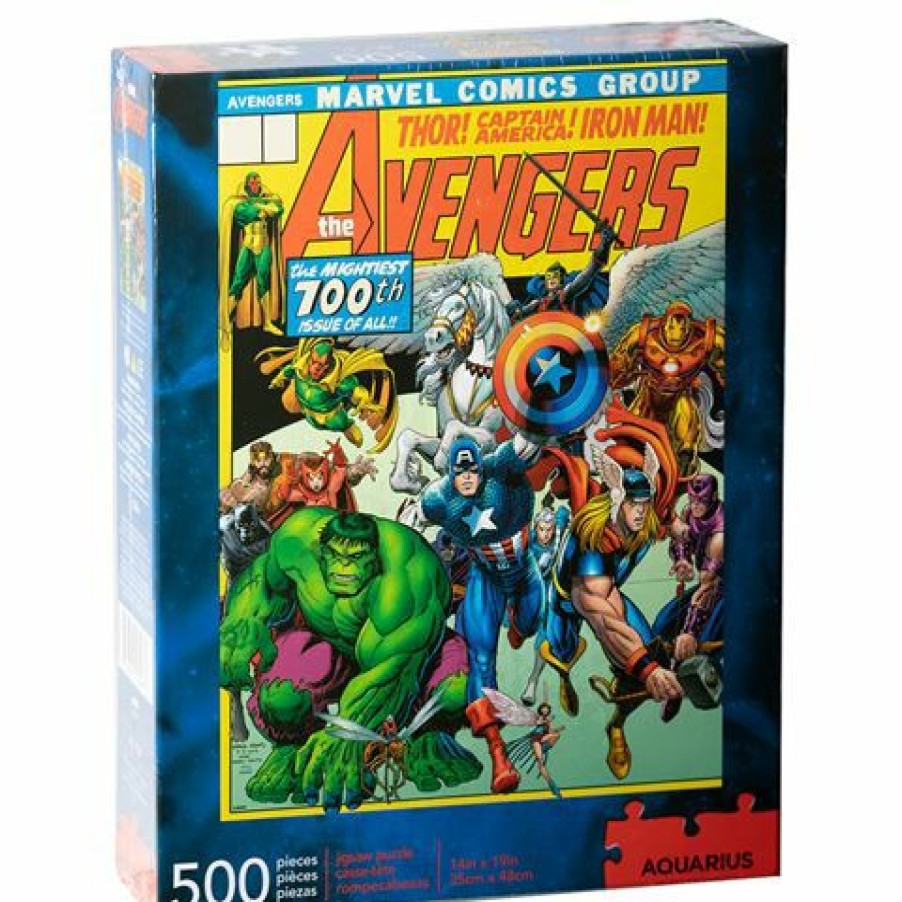 Games & Puzzles * | Aquarius Marvel The Avengers Puzzle 500Pce