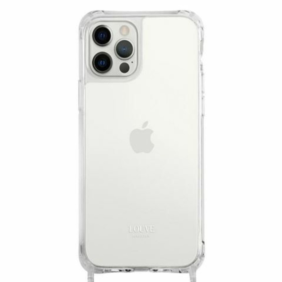 Ipad & Iphone Accessories * | Louve Collection Clear Phone Case Iphone 13 Pro