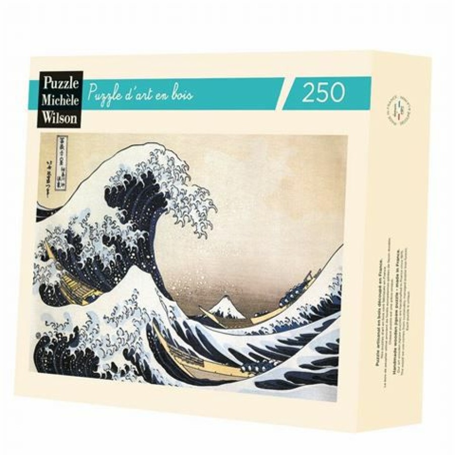 Games & Puzzles * | Puzzle Michele Wilson La Vague Hokusai Puzzle 250Pc