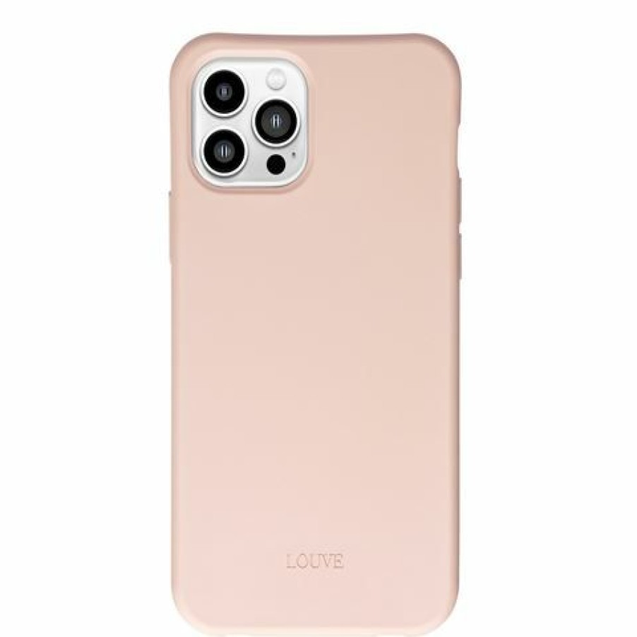 Ipad & Iphone Accessories * | Louve Collection Dusty Pink Phone Case Iphone 11