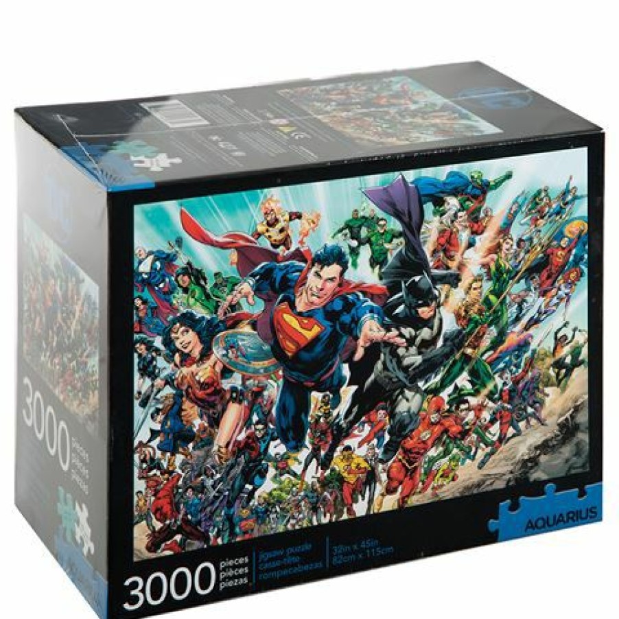 Games & Puzzles * | Aquarius Dc Comics Cast Puzzle 3000Pce