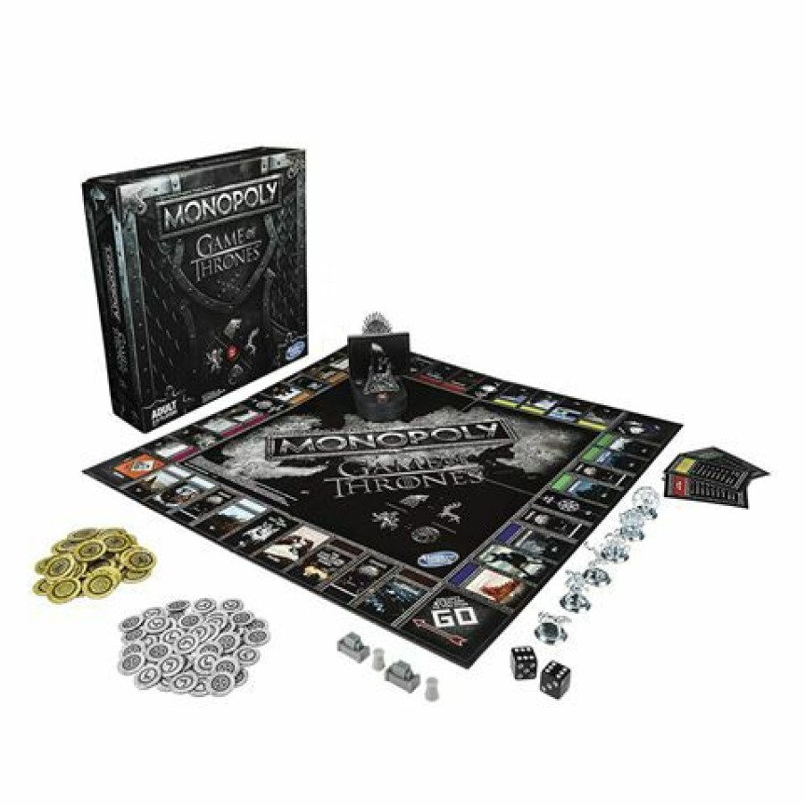 Games & Puzzles * | Games Game Of Thrones Monopoly With Music Stand