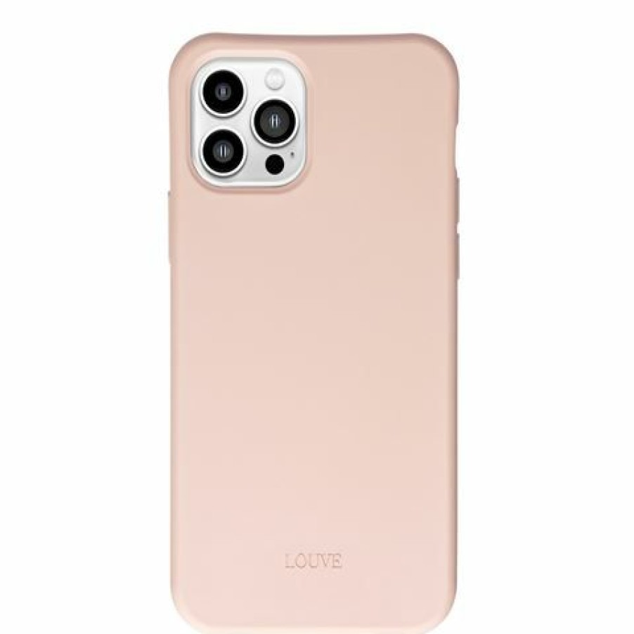 Ipad & Iphone Accessories * | Louve Collection Dusty Pink Phone Case Iphone 11 Pro