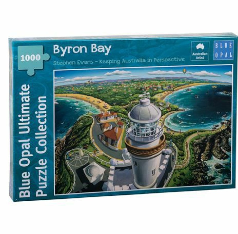 Games & Puzzles * | Blue Opal Stephen Evans Byron Bay Puzzle 1000Pce