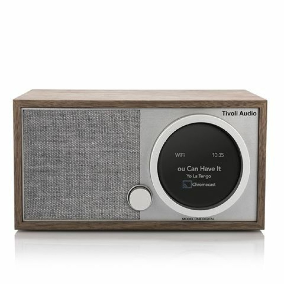 Headphones, Radios & Speakers * | Tivoli Model One Digital Wi-Fi Radio Walnut/Grey