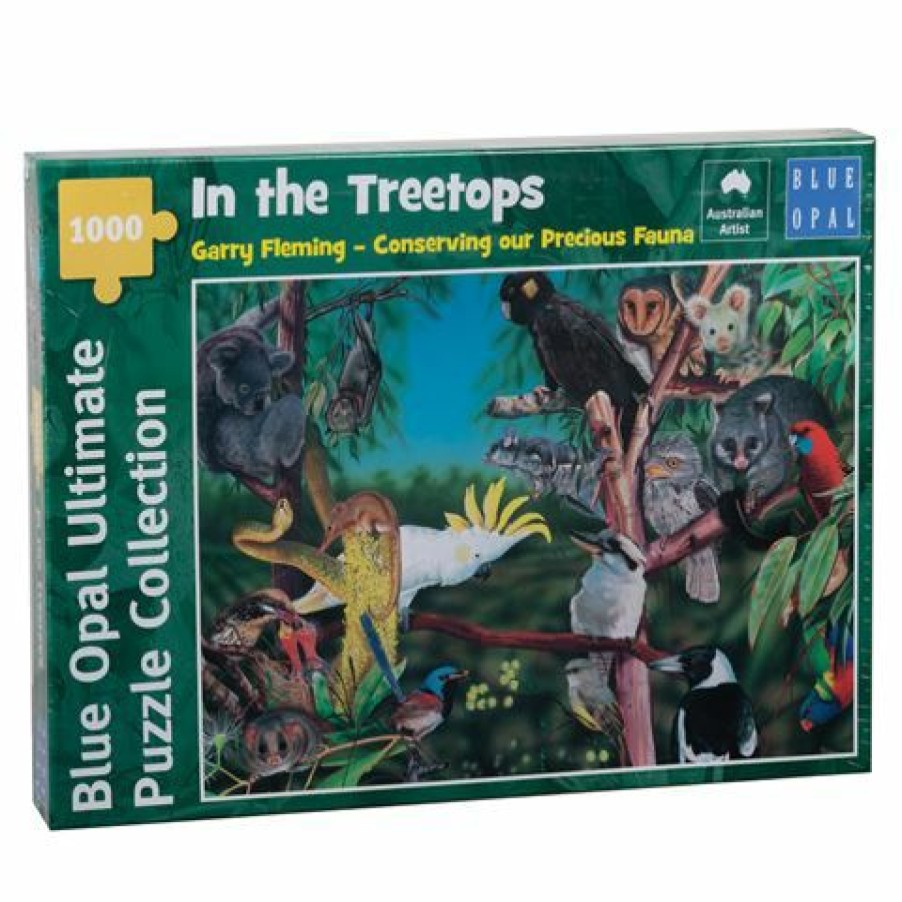 Games & Puzzles * | Blue Opal Garry Fleming In The Treetops Puzzle 1000Pce