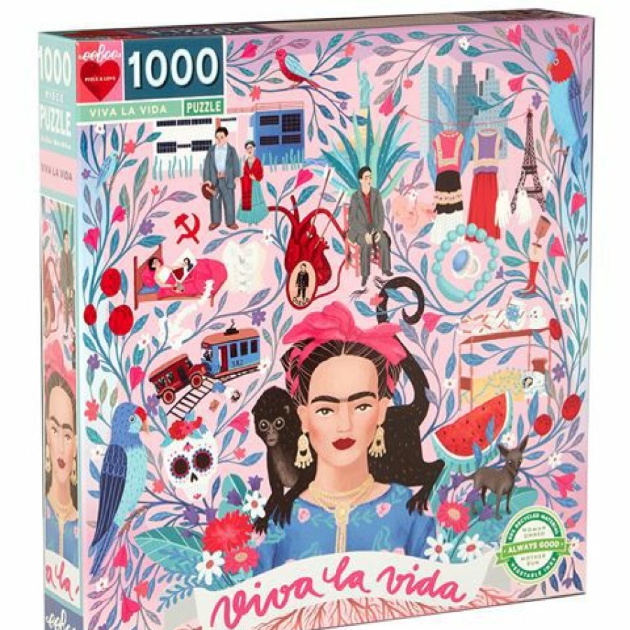 Games & Puzzles * | Eeboo Viva La Vida Puzzle 1000Pce