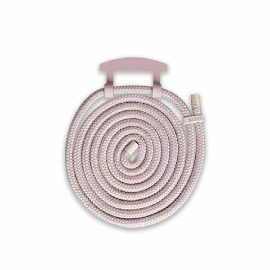 Ipad & Iphone Accessories * | Louve Collection Dusty Pink Phone Cord