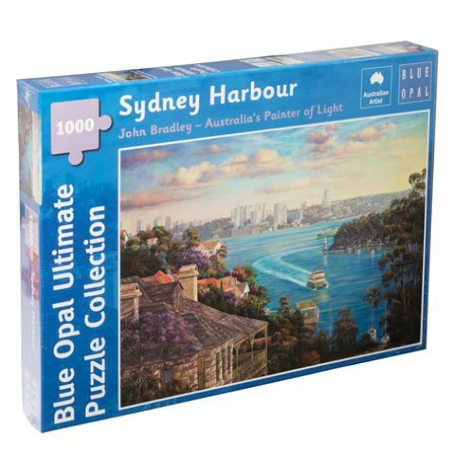 Games & Puzzles * | Blue Opal John Bradley Sydney Harbour 1000Pce