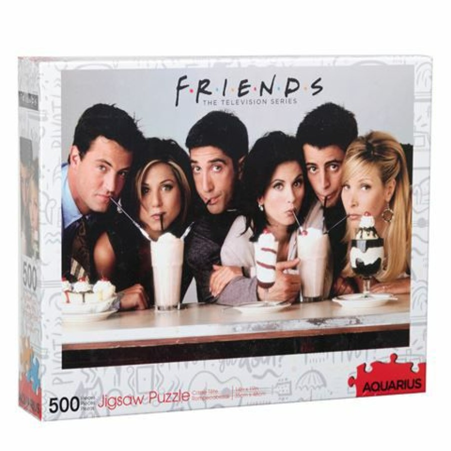 Games & Puzzles * | Aquarius Friends Milkshakes Puzzle 500Pce